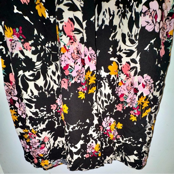 Free People Intimately Late Night Floral Wide Leg Sleep Pants - Picture 6 of 12